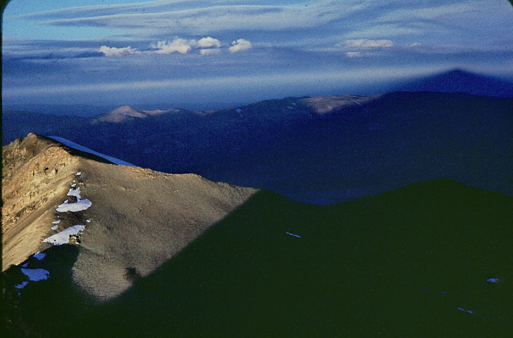 Photo 4 : Coucher de soleil à 6300 mètres d'altitude.