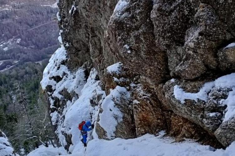 Descente dans la Grande Ecoeurne