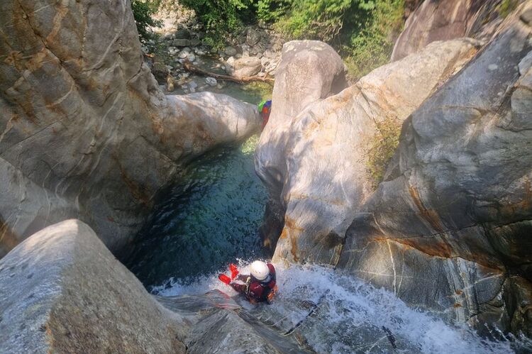 Toboggan saut
