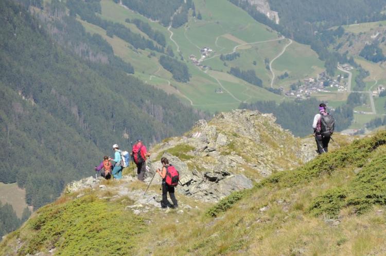 Descente sur le dos de Tita de Bou