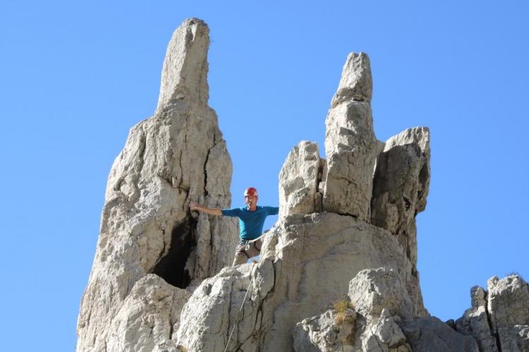 Tony sur la Grande Aiguille, EnVau