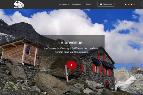 Capture Website Cabane Valsorey